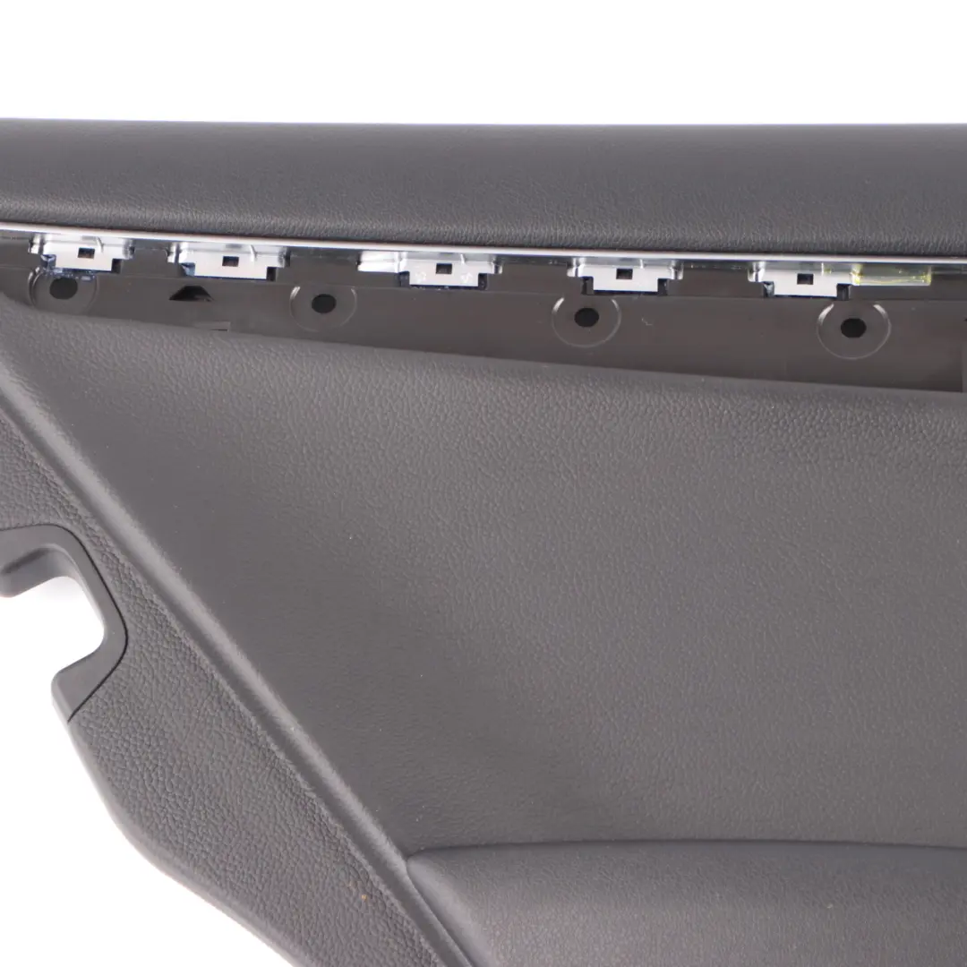 Door Card Rear Left N/S Trim Panel Cover Lining Black to Mercedes W204 with Part number A2047304362 Mercedes W204 Door Card Rear Left N/S Trim Panel Cover Lining Black - SKU A2047304362 - Part number A2047304362