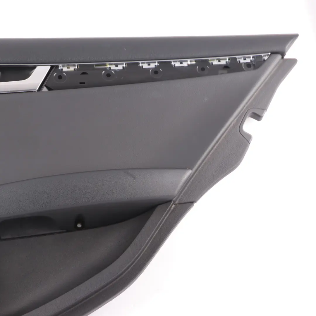 Mercedes W204 Door Card Panel Trim Rear Right O/S Black - SKU A2047304462 - Part number A2047304462
