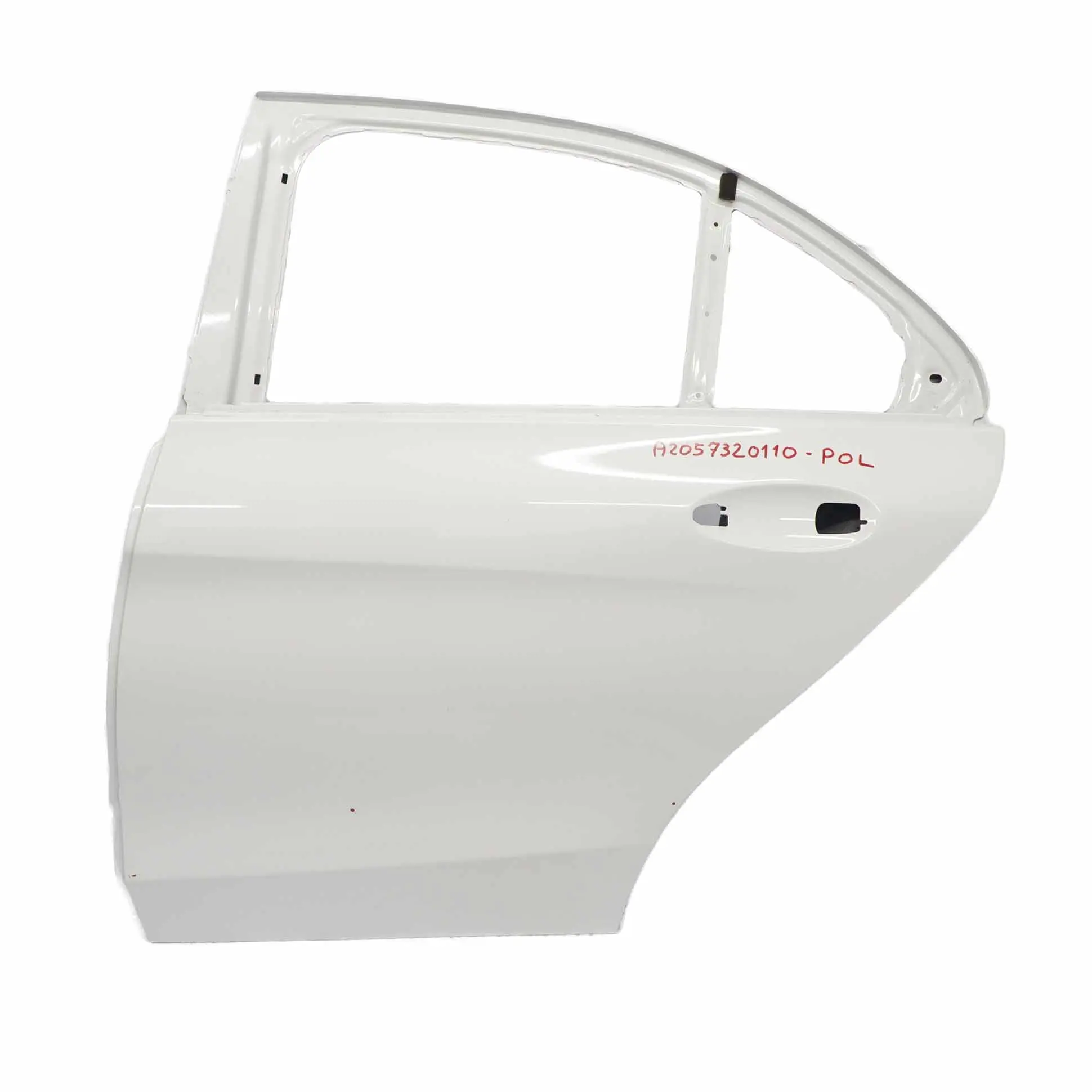 Mercedes W205 Rivestimento Porta Posteriore Sinistra N/S Bianco Polare - 149