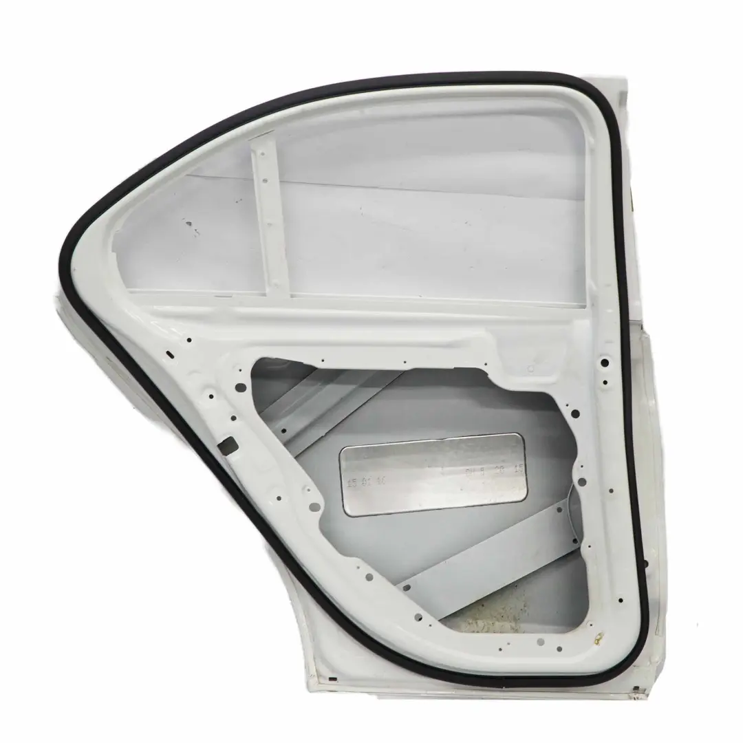 Door Rear Left N/S Covering Panelling Polar White - 149 to Mercedes W205 with Part number A2057320110 Mercedes W205 Door Rear Left N/S Covering Panelling Polar White - 149 - SKU A2057320110-POL - Part number A2057320110