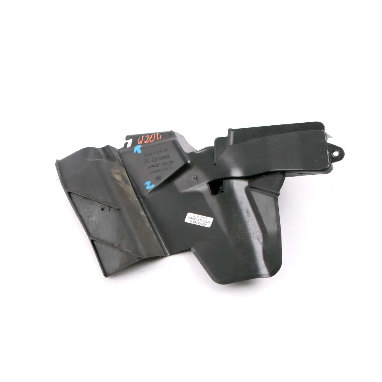 Mercedes W204 Porta Blocco Trim Cover Posteriore Destra O/S Latch A2047331608