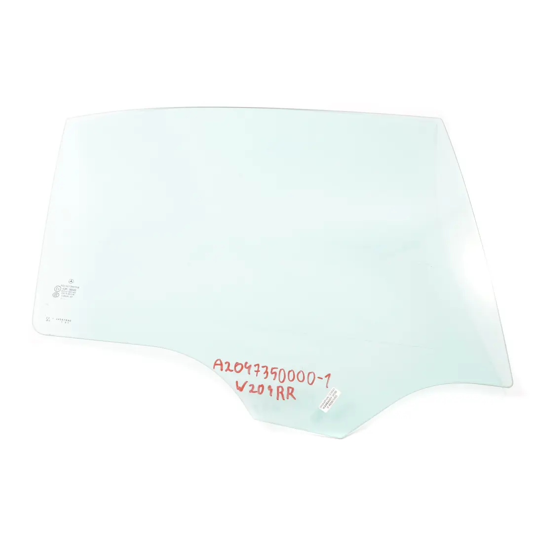  Mercedes-Benz C-Class W204 Saloon Rear Right O/S Window Glass Green AS2 - SKU A2047350000-1 - Part number A2047350000