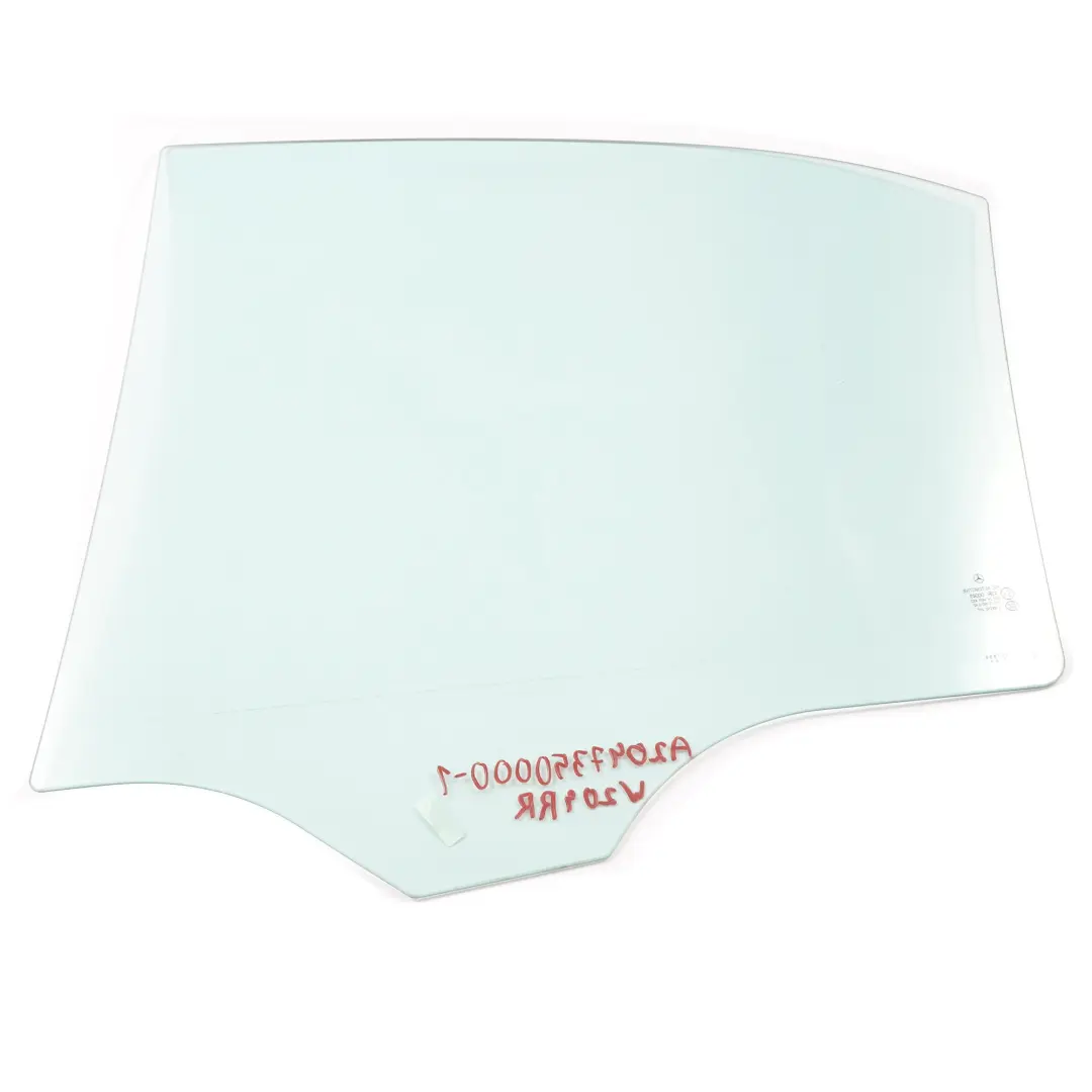 Cristal Trasero Derecho Verde AS2 para Mercedes W204 Berlina con número de pieza A2047350000 Mercedes W204 Berlina Cristal Trasero Derecho Verde AS2 - SKU A2047350000-1 - Número de pieza A2047350000