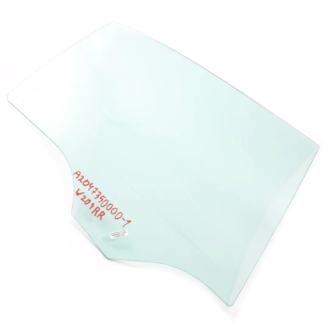 Mercedes W204 Saloon Window Glass Rear Right O/S Green AS2 - SKU A2047350000-1 - Part number A2047350000
