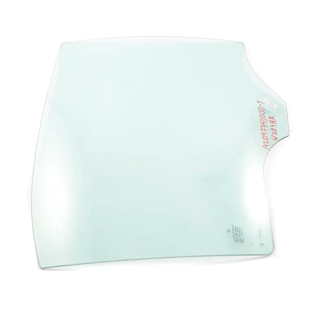 Window Glass Rear Right O/S Green AS2 to Mercedes W204 Saloon with Part number A2047350000 Mercedes W204 Saloon Window Glass Rear Right O/S Green AS2 - SKU A2047350000-1 - Part number A2047350000