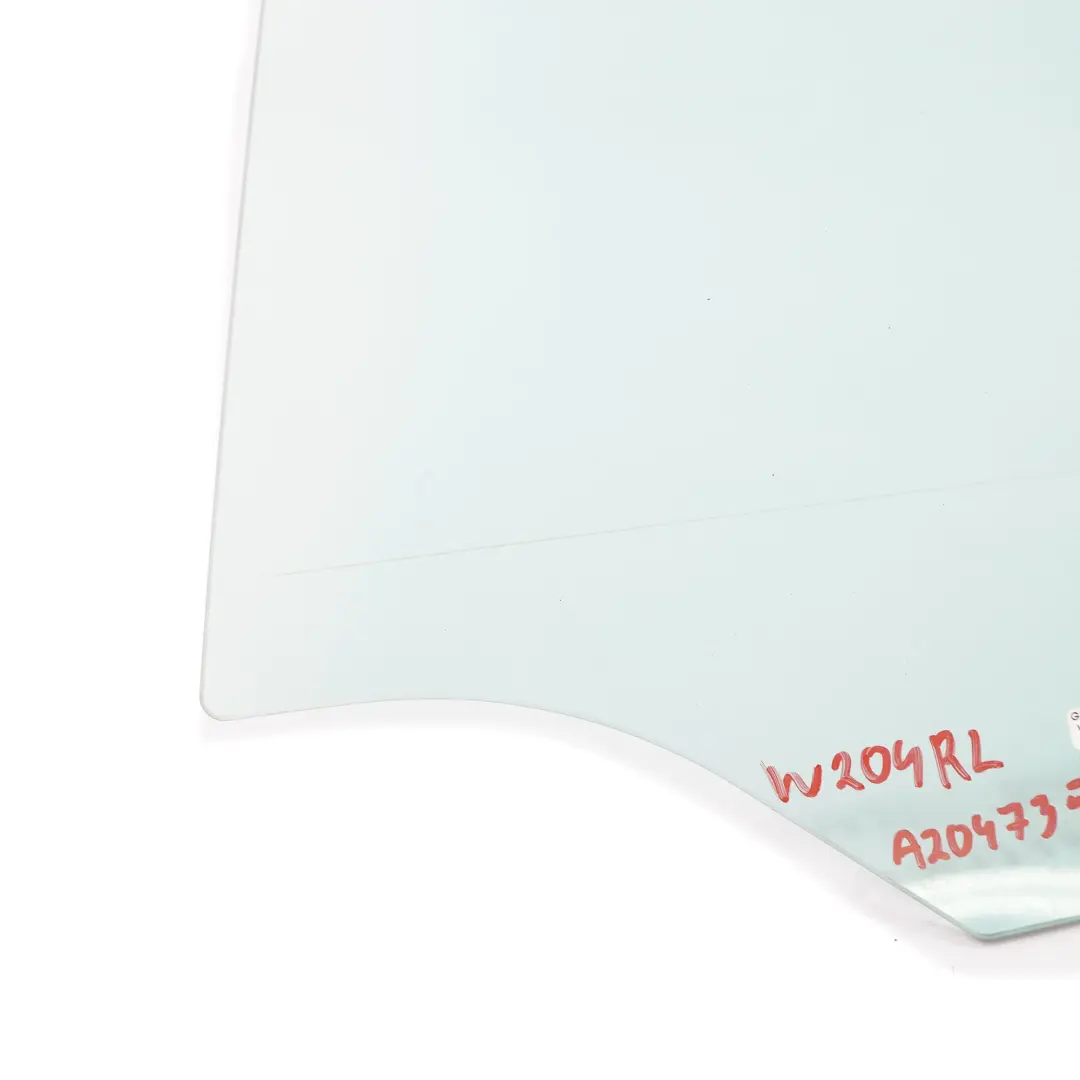 Mercedes W204 Saloon Rear Left N/S Window Glass Green AS2 - SKU A2047350300-1 - Part number A2047350300