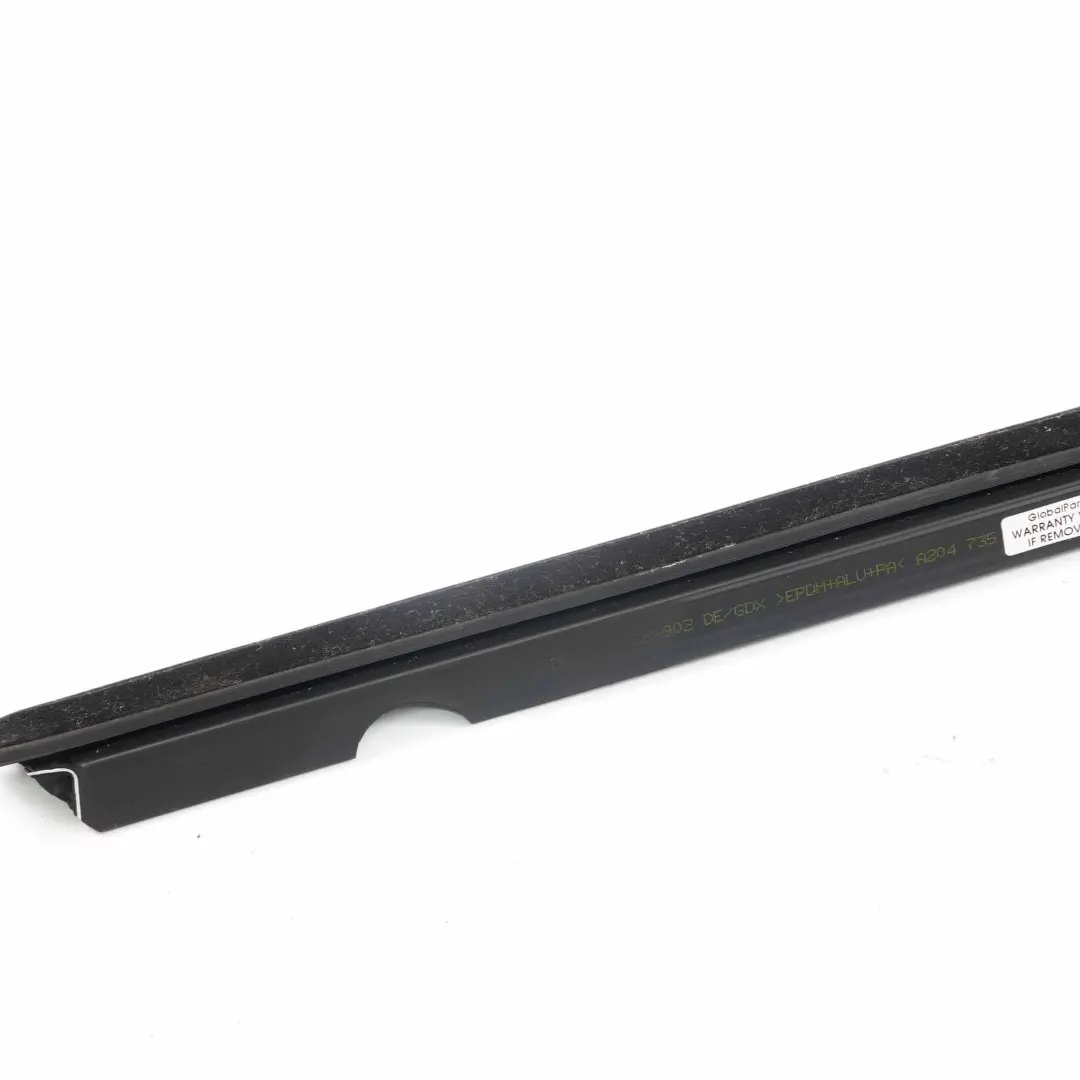 Mercedes W204 Dichtung Hinten Links Tür Fenster Zierleiste Innen - SKU A2047350365 - Teilenummer A2047350365