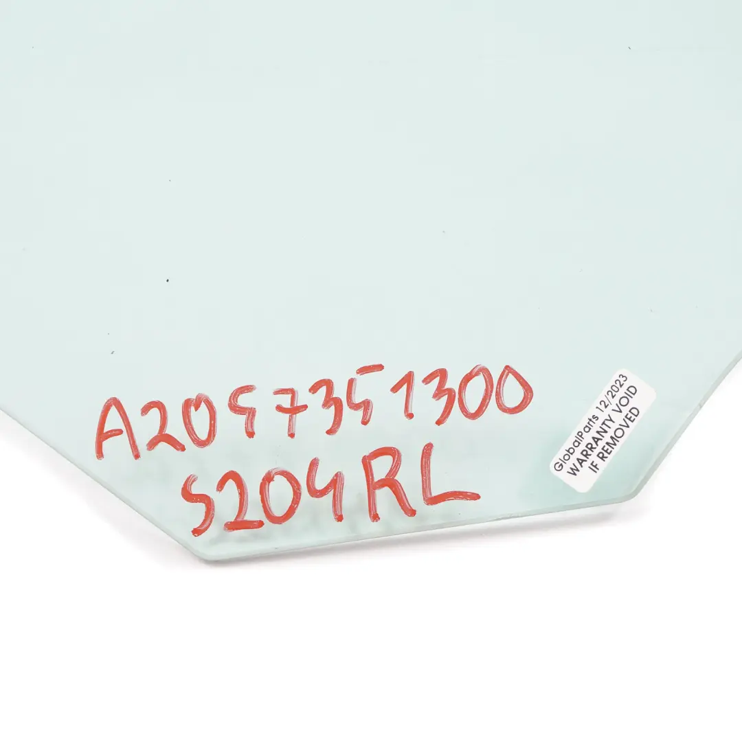 Vetro Finestra Porta Posteriore Sinistra Vetri AS2 per Mercedes S204 con numero di parte A2047351300 Mercedes S204 Vetro Finestra Porta Posteriore Sinistra Vetri AS2 - SKU A2047351300 - Numero di parte A2047351300