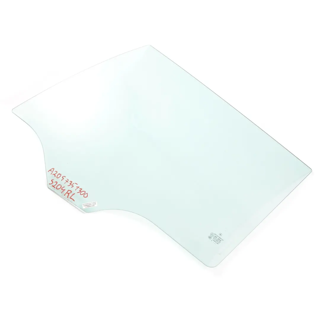 Mercedes S204 Vetro Finestra Porta Posteriore Sinistra Vetri AS2 - SKU A2047351300 - Numero di parte A2047351300