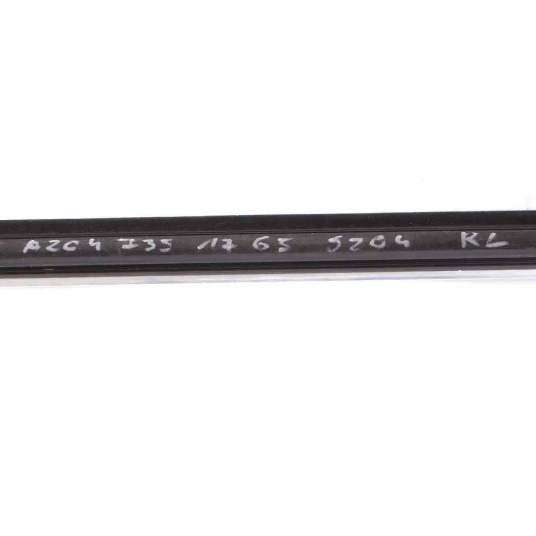  Tira ventana Mercedes S204 moldura de puerta trasera izquierda Cromo - SKU A2047351765 - Número de pieza A2047351765