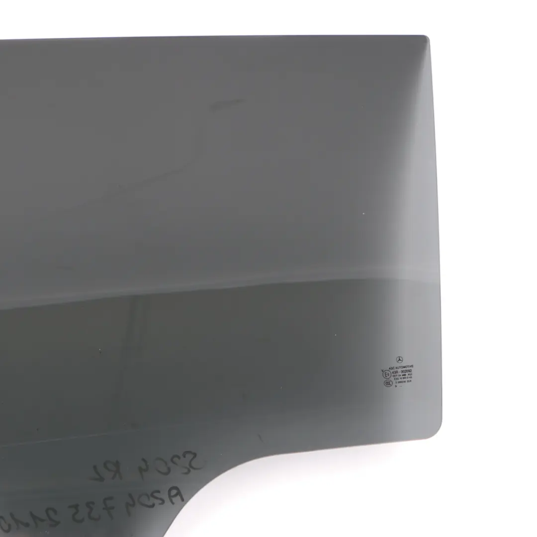  Window Glass Mercedes S204 Wagon Rear Left N/S Door Side Tinted Black AS3 - SKU A2047352110 - Part number A2047352110