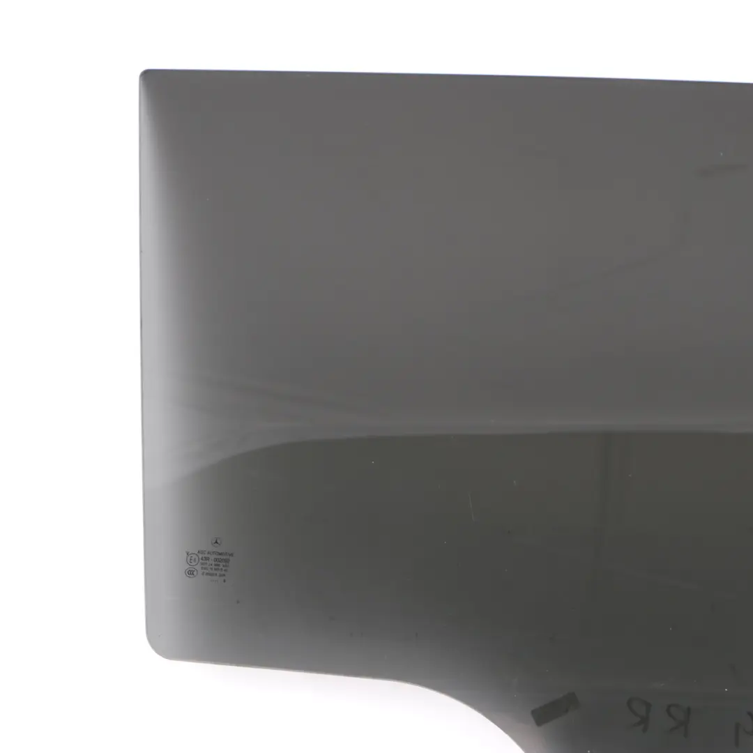 Window Glass Wagon Right O/S Door Side Tinted AS3 to Mercedes S204 Rear with Part number A2047352210 Mercedes S204 Rear Window Glass Wagon Right O/S Door Side Tinted AS3 - SKU A2047352210 - Part number A2047352210