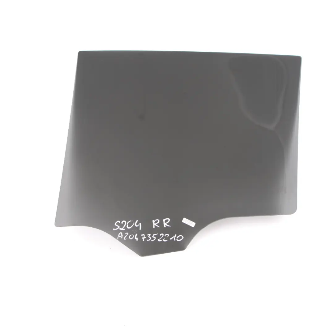 Mercedes S204 Rear Window Glass Wagon Right O/S Door Side Tinted AS3 - SKU A2047352210 - Part number A2047352210