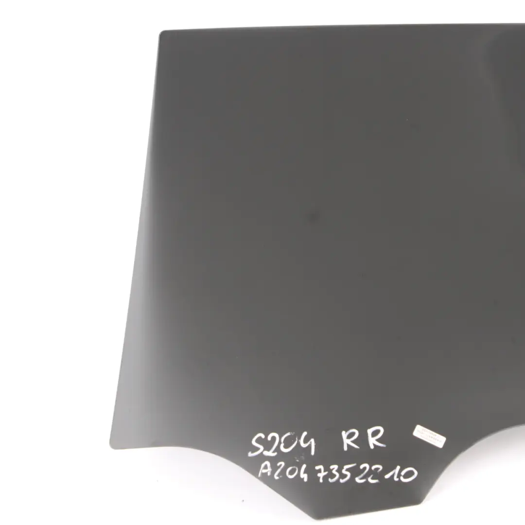 Mercedes S204 Rear Window Glass Wagon Right O/S Door Side Tinted AS3 - SKU A2047352210 - Part number A2047352210