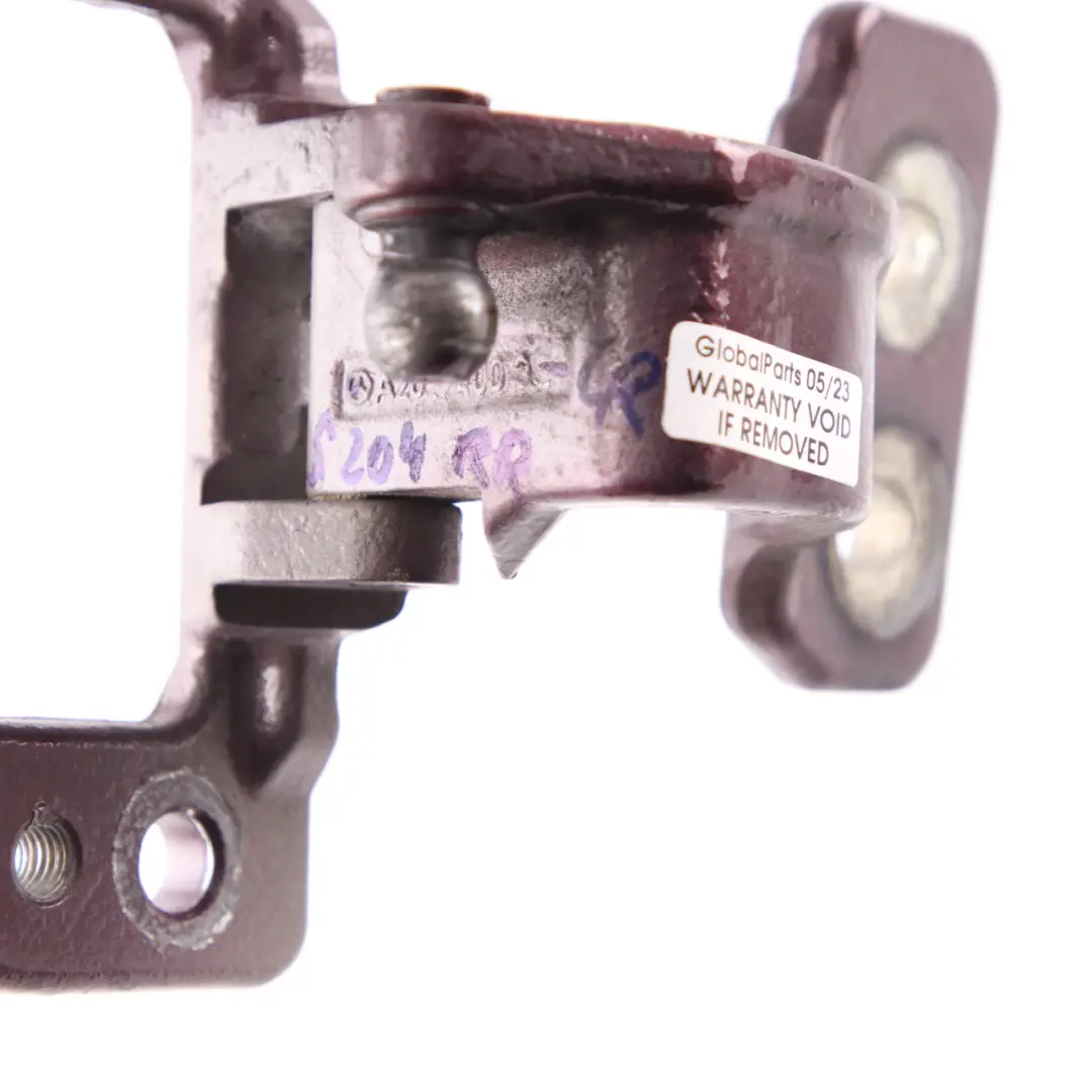 Trunk Lid Hinge Tailgate Rear Left N/S Carneol Red - 544 to Mercedes W204 Estate with Part number A2047400137 Mercedes W204 Estate Trunk Lid Hinge Tailgate Rear Left N/S Carneol Red - 544 - SKU A2047400137-CR - Part number A2047400137