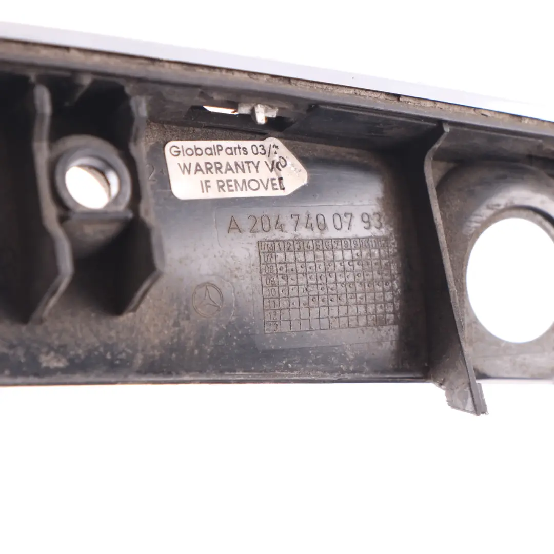 Mercedes W204 Maletero Tapa Trasera Panel Cubremaletero Cromado - SKU A2047400793-1 - Número de pieza A2047400793