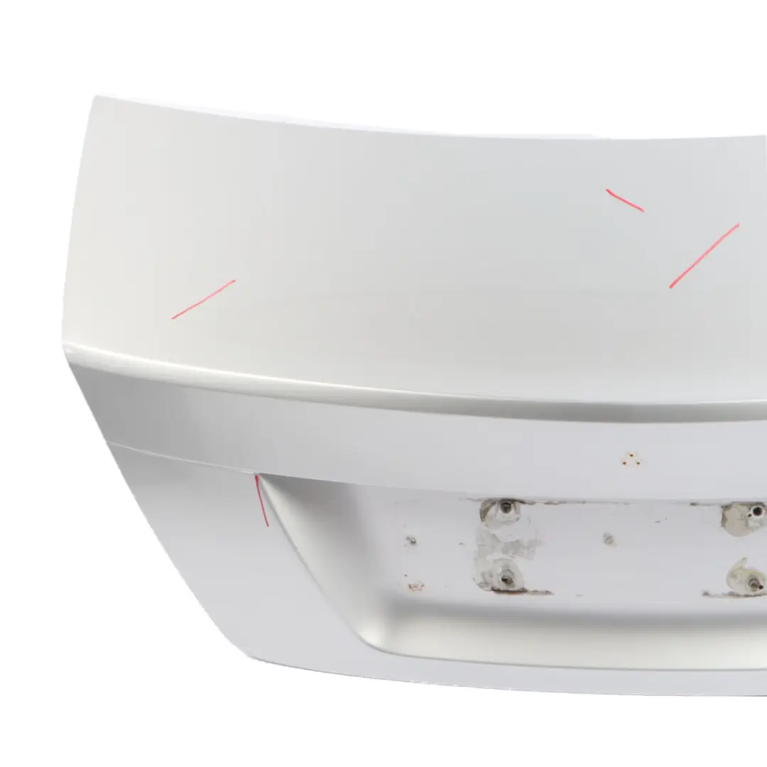 Boot Trunk Lid Tailgate Saloon Iridium Silver Metallic - 775 to Mercedes W204 with Part number A2047500075 Mercedes W204 Boot Trunk Lid Tailgate Saloon Iridium Silver Metallic - 775 - SKU A2047500075-IRS - Part number A2047500075