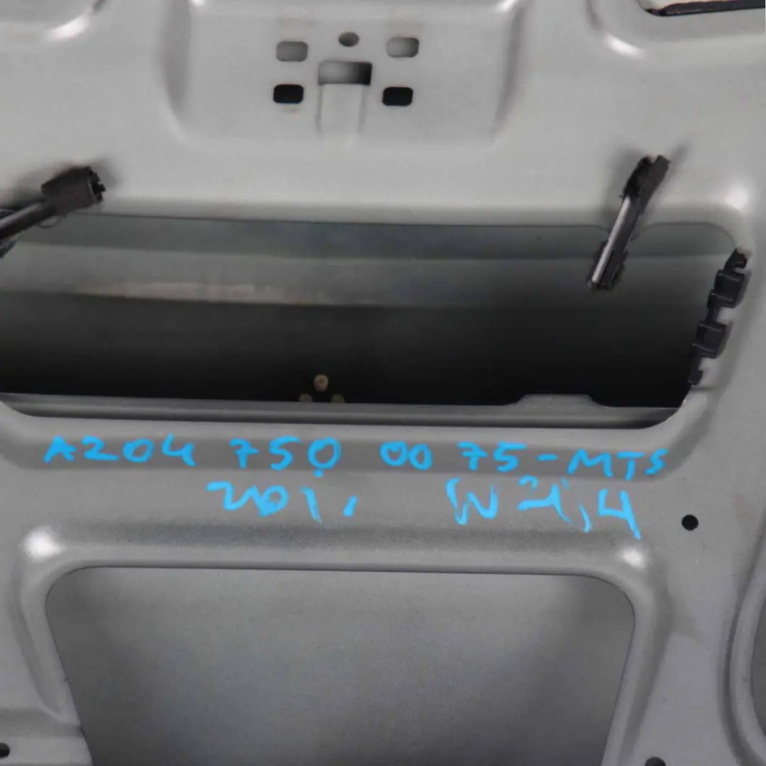 Mercedes W204 Boot Trunk Lid Tailgate Saloon Magnetite Black Metallic - 183 - SKU A2047500075-MTS - Part number A2047500075