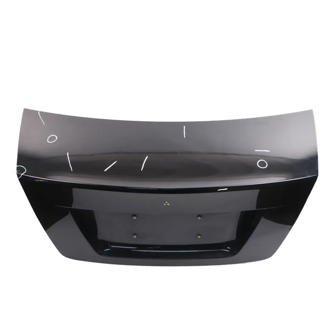 Boot Trunk Lid Tailgate Obsidian Black Metallic - 197 to Mercedes W204 Saloon with Part number A2047500075 Mercedes W204 Saloon Boot Trunk Lid Tailgate Obsidian Black Metallic - 197 - SKU A2047500075-OB1 - Part number A2047500075