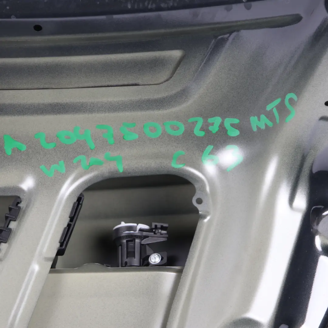 Boot Trunk Lid Tailgate C-Class Coupe Magnetite Black - 183 to Mercedes C204 with Part number A2047500275 Mercedes C204 Boot Trunk Lid Tailgate C-Class Coupe Magnetite Black - 183 - SKU A2047500275-MTS - Part number A2047500275