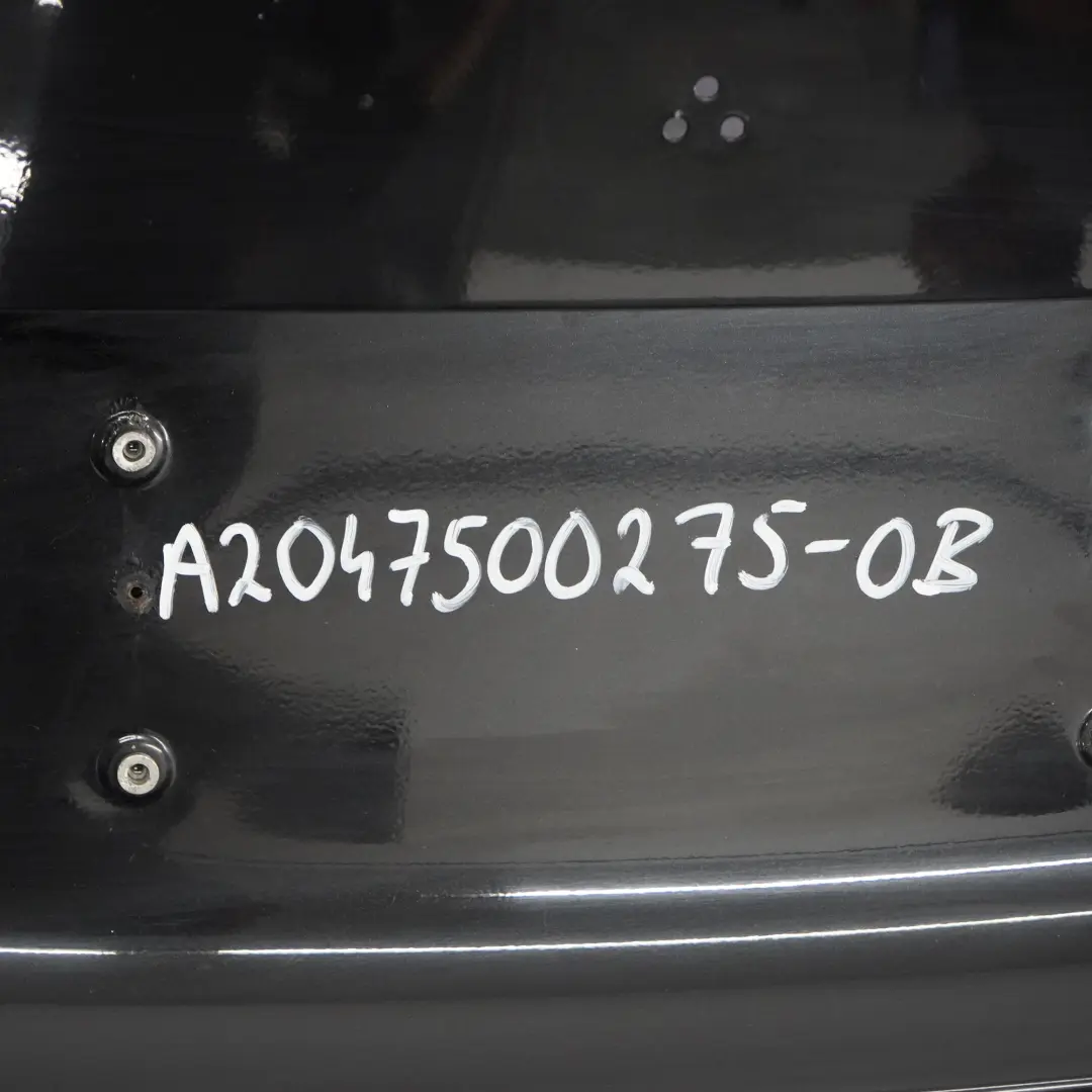 Mercedes C204 Boot Trunk Lid Tailgate C-Class Coupe Obsidian Black Metallic 197 - SKU A2047500275-OB - Part number A2047500275
