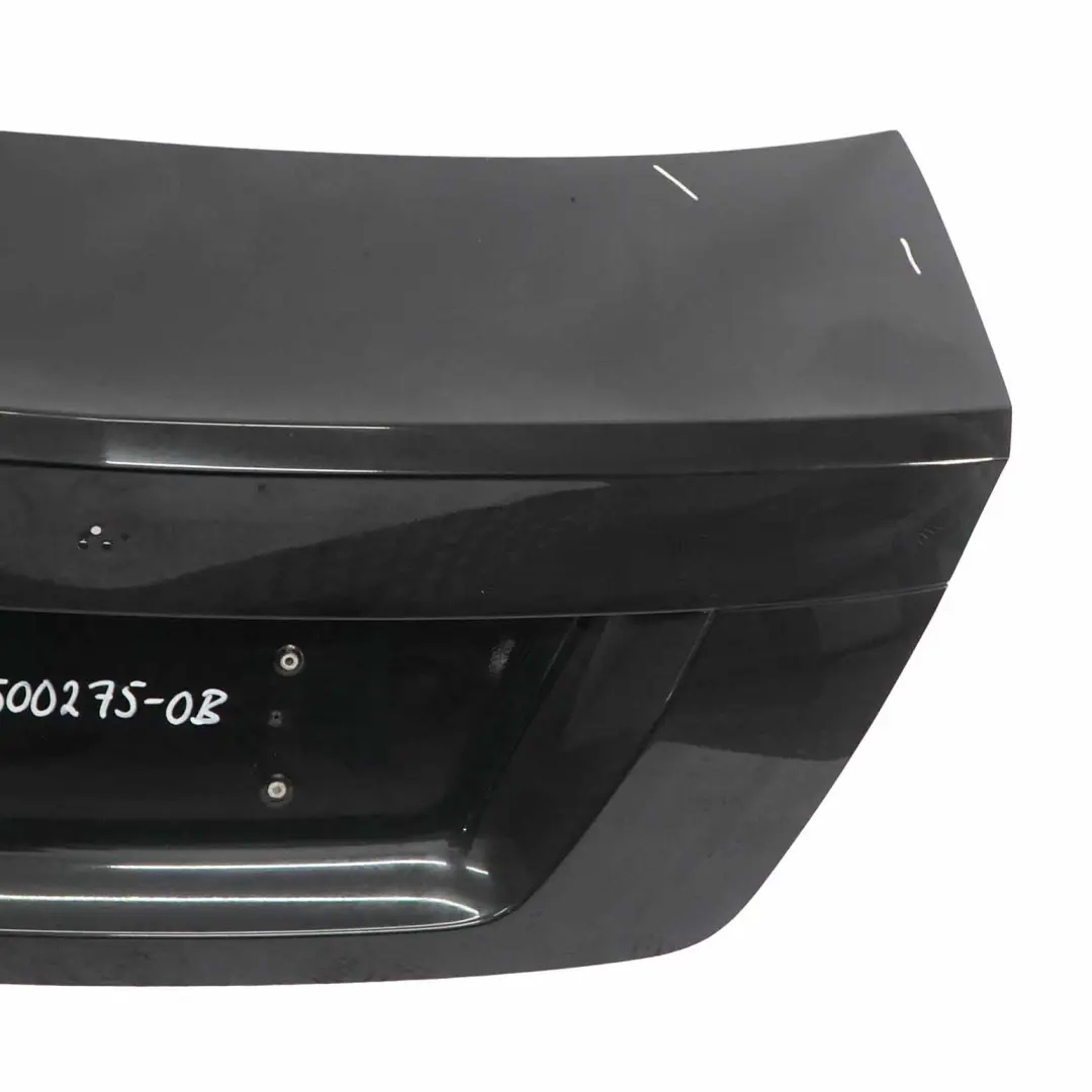 Mercedes C204 Boot Trunk Lid Tailgate C-Class Coupe Obsidian Black Metallic 197 - SKU A2047500275-OB - Part number A2047500275