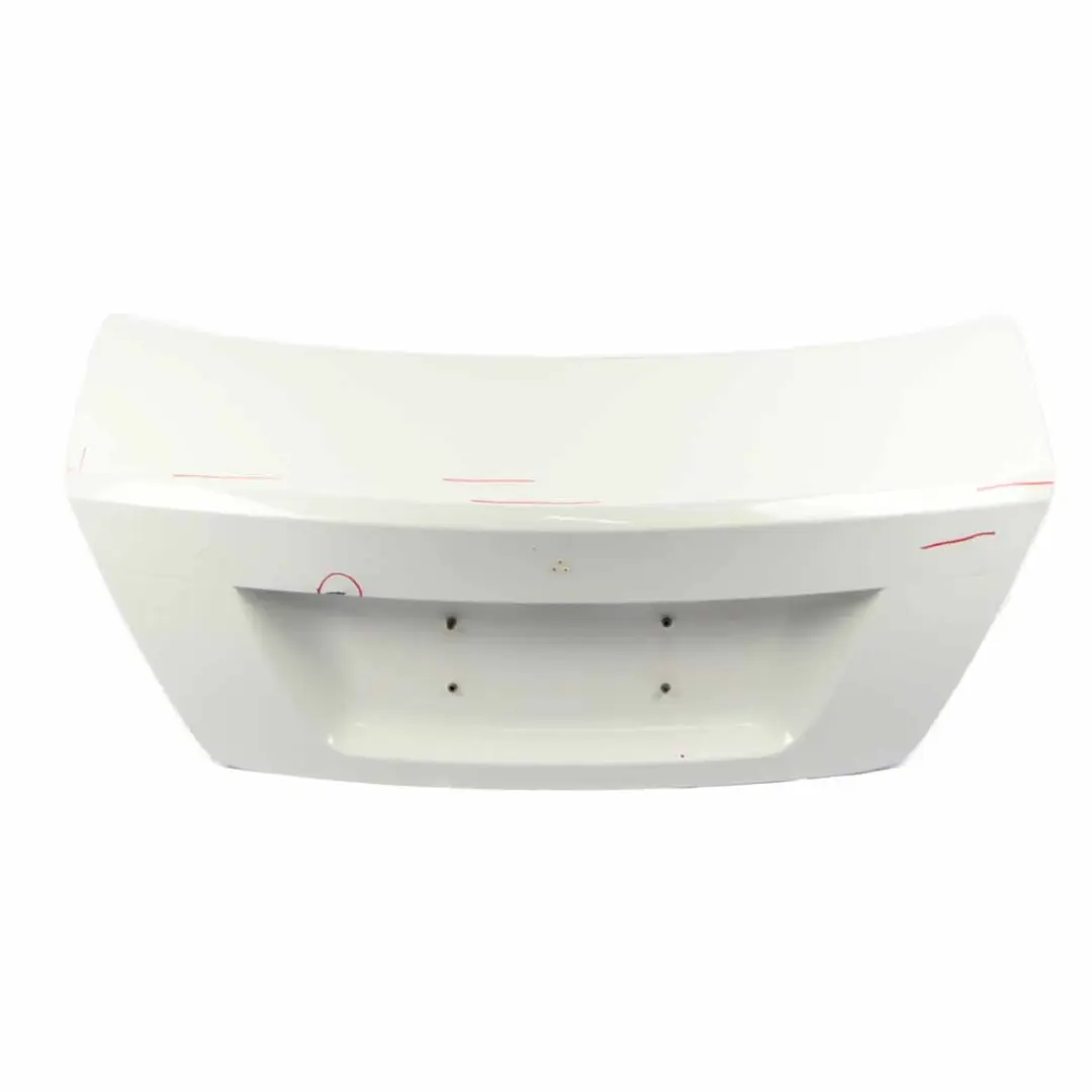 Mercedes C204 Boot Trunk Lid Tailgate C-Class Coupe Polar White - 149 - SKU A2047500275-POL - Part number A2047500275