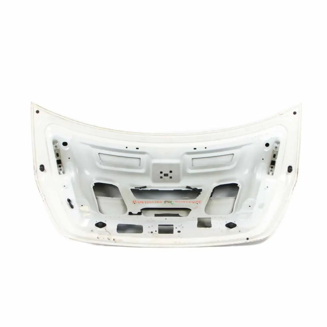 Mercedes C204 Boot Trunk Lid Tailgate C-Class Coupe Polar White - 149 - SKU A2047500275-POL - Part number A2047500275