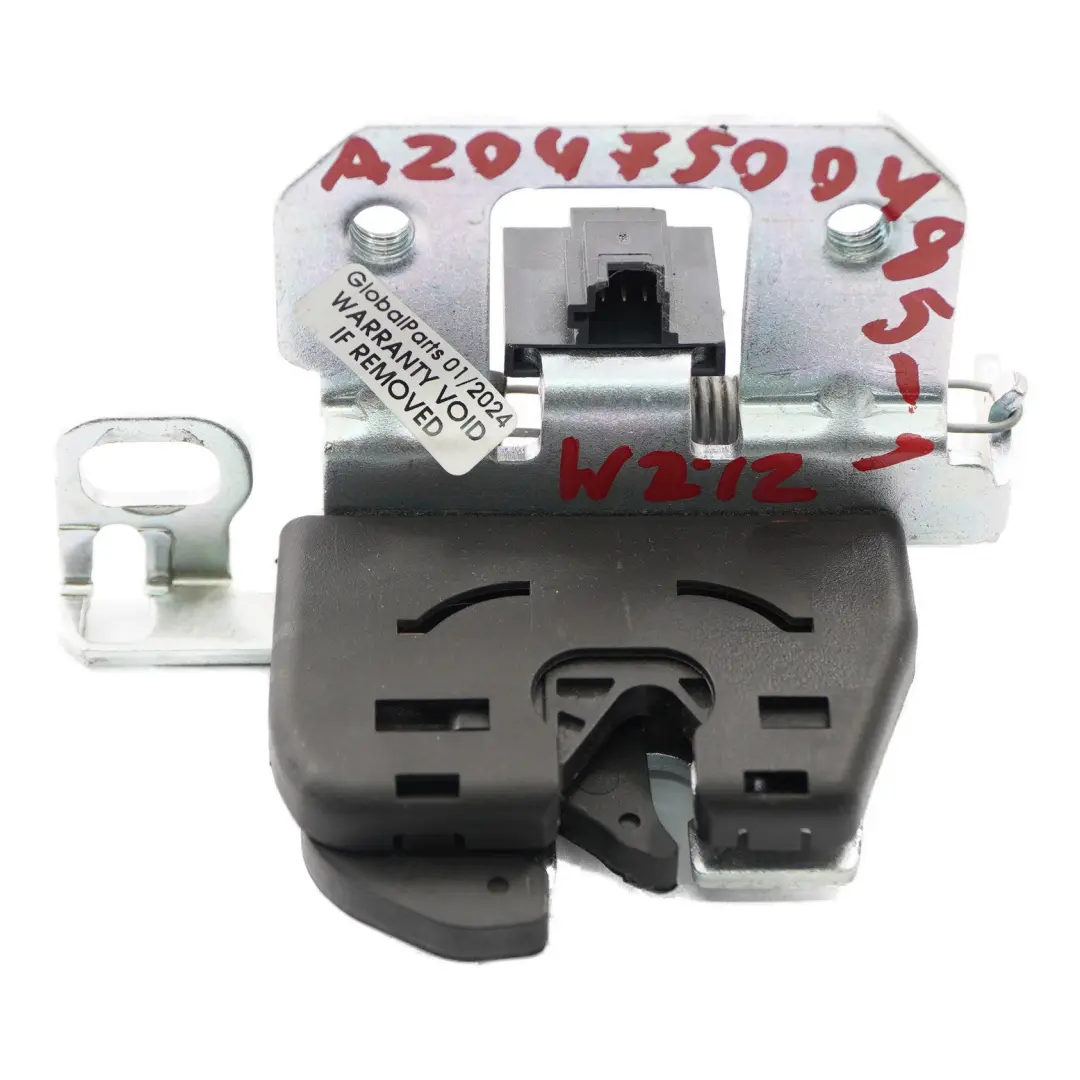 Mercedes W207 W212 W213 Rear Tailgate Boot Lock Catch Latch - SKU A2047500485-1 - Part number A2047500485