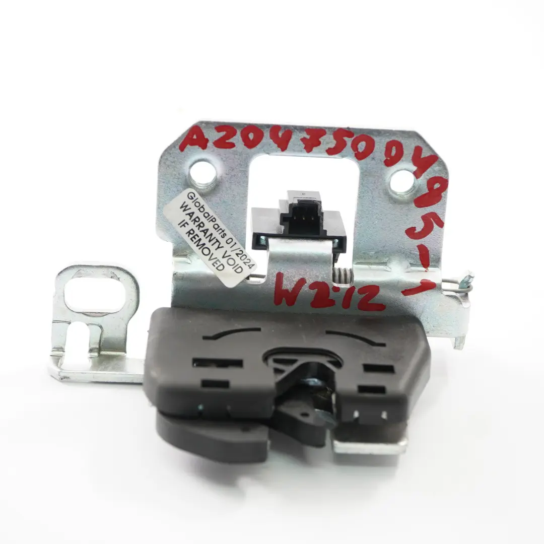 Mercedes W207 W212 W213 Rear Tailgate Boot Lock Catch Latch - SKU A2047500485-1 - Part number A2047500485
