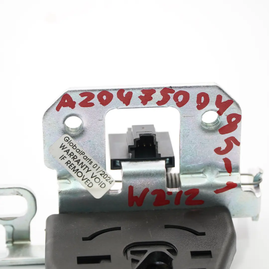 Mercedes W207 W212 W213 Rear Tailgate Boot Lock Catch Latch - SKU A2047500485-1 - Part number A2047500485