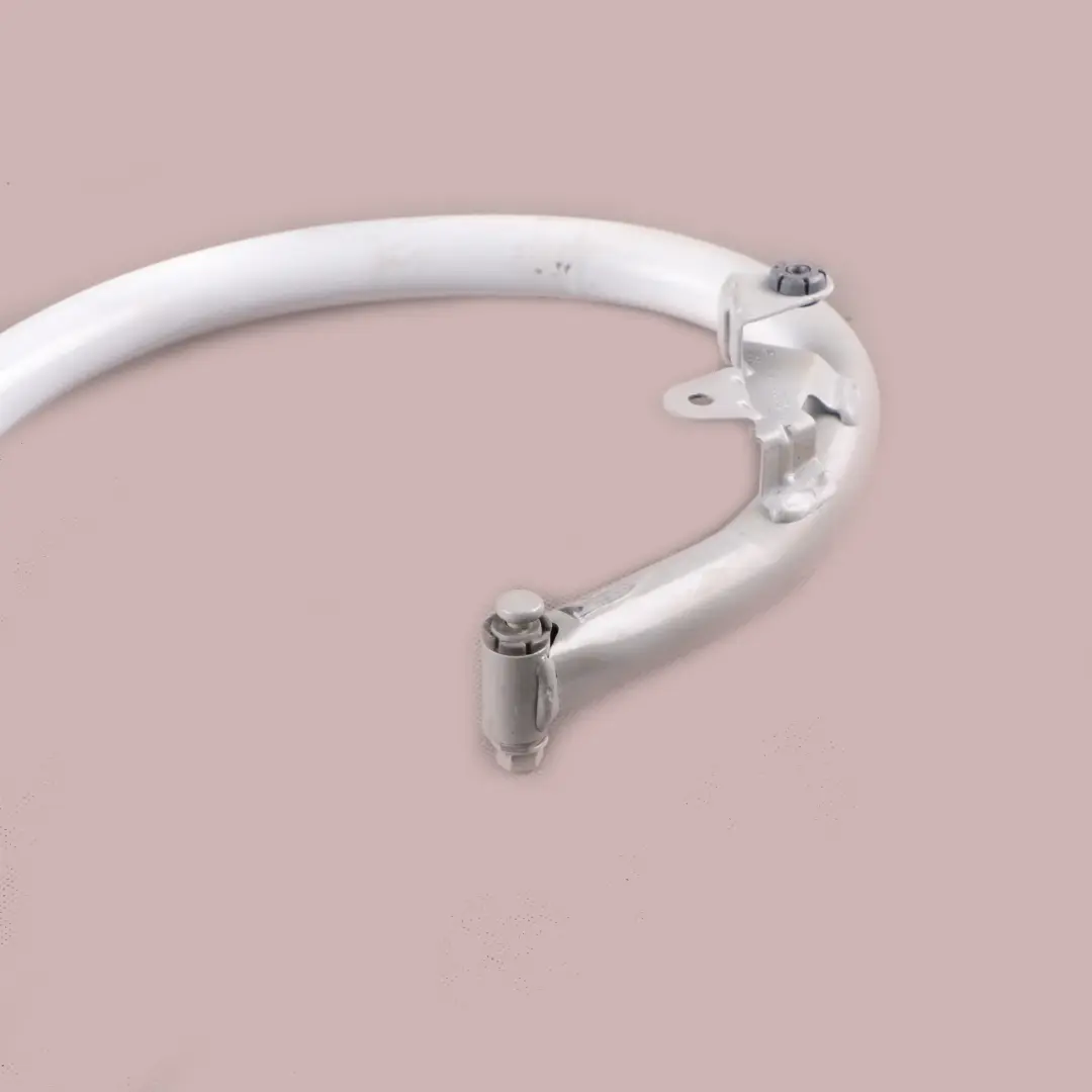 Trunk Tailgate Left N/S Hinge Polar White - 149 to Mercedes W204 with Part number A2047500528 Mercedes W204 Trunk Tailgate Left N/S Hinge Polar White - 149 - SKU A2047500528-POL - Part number A2047500528