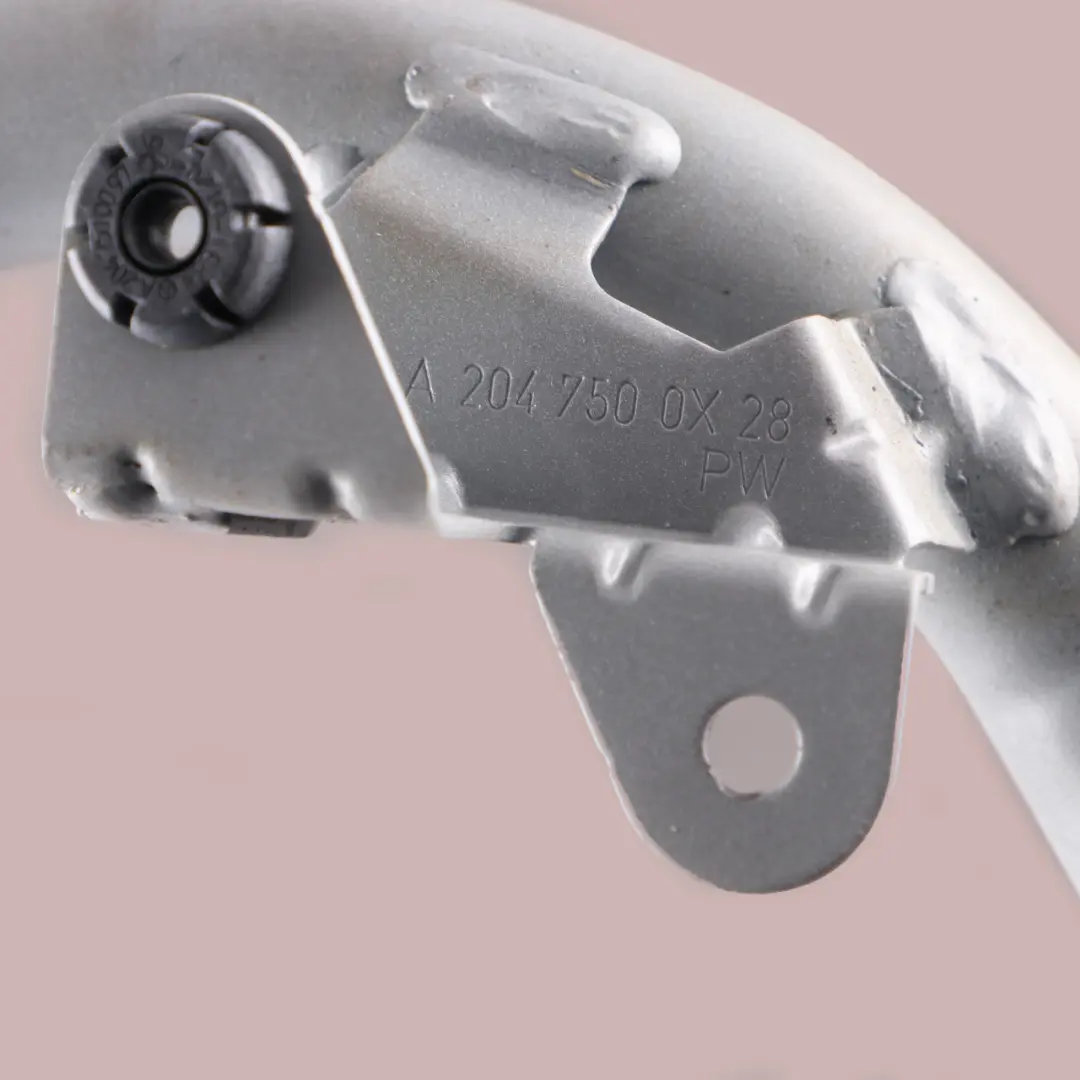 Trunk Tailgate Left N/S Hinge Polar White - 149 to Mercedes W204 with Part number A2047500528 Mercedes W204 Trunk Tailgate Left N/S Hinge Polar White - 149 - SKU A2047500528-POL - Part number A2047500528