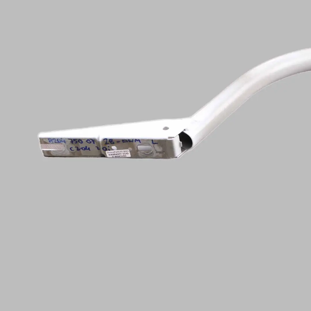 Trunk Tailgate Hinge Mercedes W204 Coupe Rear Left N/S Diamond White - 799 to with Part number A2047500728 Trunk Tailgate Hinge Mercedes W204 Coupe Rear Left N/S Diamond White - 799 - SKU A2047500728-DWM - Part number A2047500728