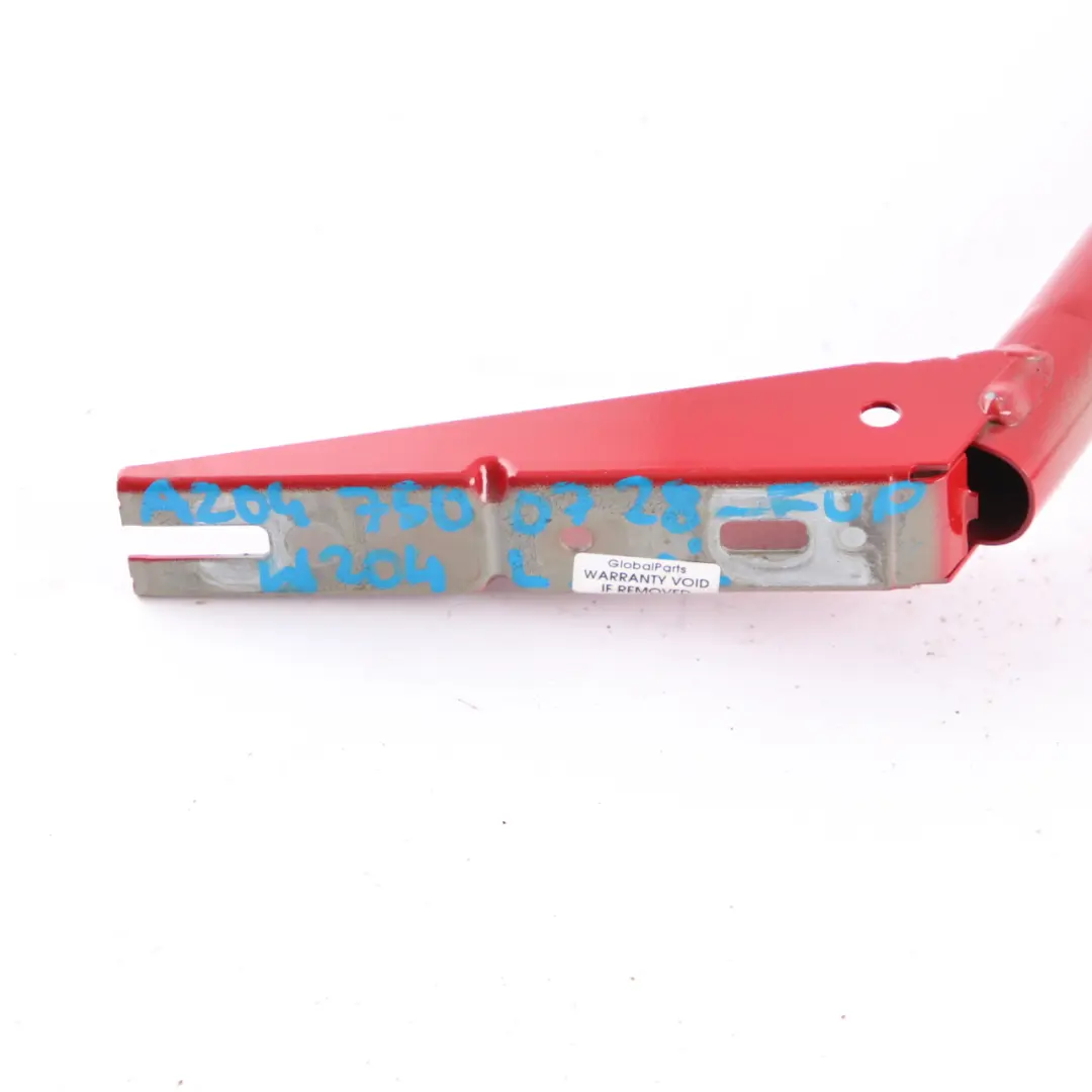 Trunk Tailgate Hinge Mercedes W204 Coupe Rear Left N/S Feueropal Opal Red - 590 to with Part number A2047500728 Trunk Tailgate Hinge Mercedes W204 Coupe Rear Left N/S Feueropal Opal Red - 590 - SKU A2047500728-FUP - Part number A2047500728