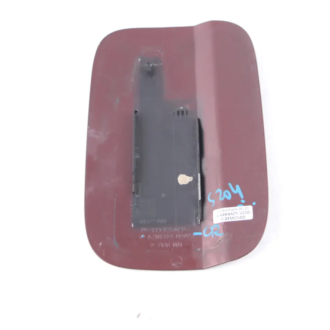 Flap Tank Cap Cover Carneol Red Metallic - 544 to Mercedes W204 Fuel with Part number A2047540009 Mercedes W204 Fuel Flap Tank Cap Cover Carneol Red Metallic - 544 - SKU A2047540009-CR - Part number A2047540009