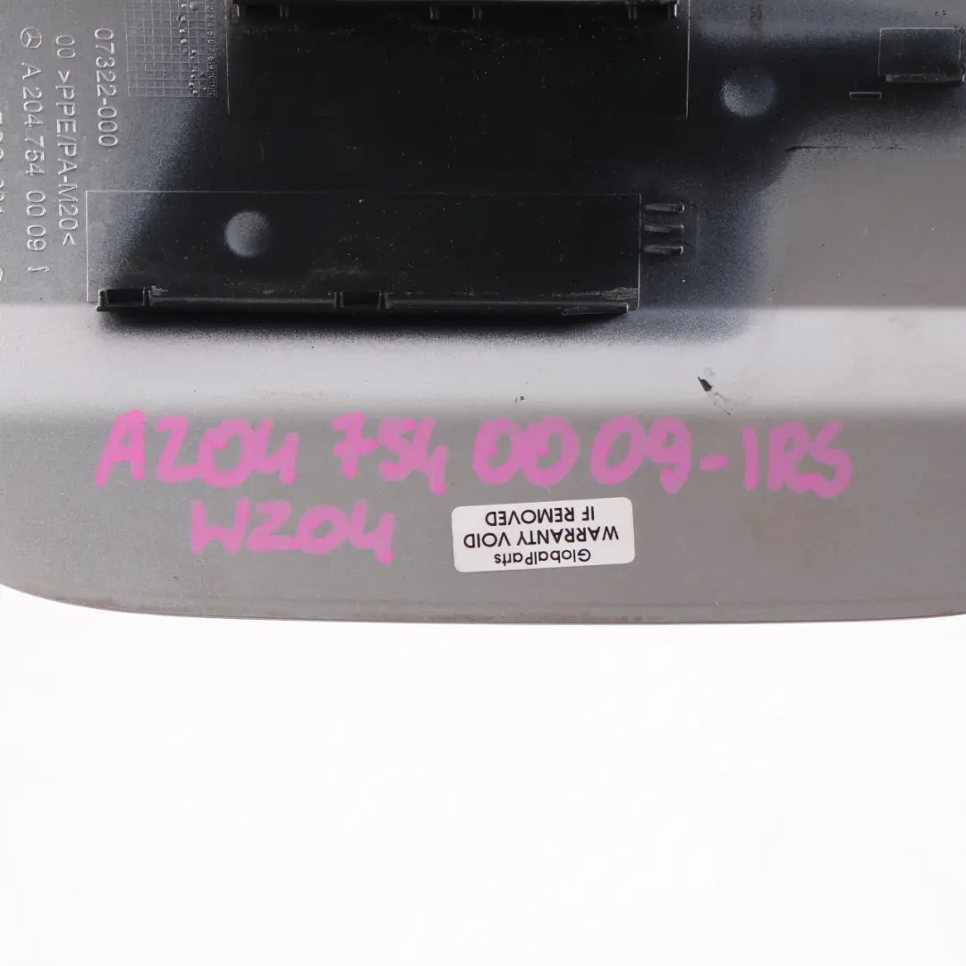 Flap Tank Cap Cover Iridium Silber Bright Silver to Mercedes W204 Fuel with Part number A2047540009 Mercedes W204 Fuel Flap Tank Cap Cover Iridium Silber Bright Silver - SKU A2047540009-IRS - Part number A2047540009