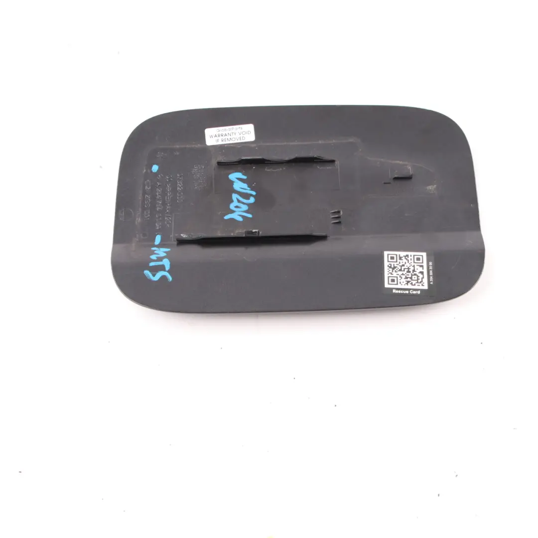Mercedes W204 Coperchio tappo serbatoio ribalta nero magnetite - 183 - SKU A2047540009-MTS - Numero di parte A2047540009