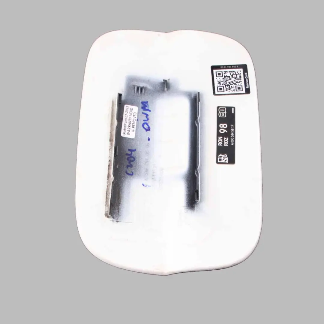 Trappe Remplissage Capuchon Carburant Blanc Diamant 799 pour Mercedes W204 Coupe à propos du numéro de pièce A2047570506 Mercedes W204 Coupe Trappe Remplissage Capuchon Carburant Blanc Diamant 799 - SKU A2047570506-DWM - Numéro de pièce A2047570506
