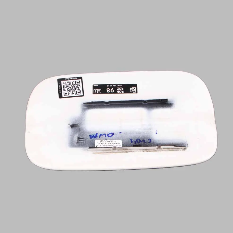 Mercedes W204 Coupe Filler Flap Fuel Cover Cap Diamond White 799 - SKU A2047570506-DWM - Part number A2047570506