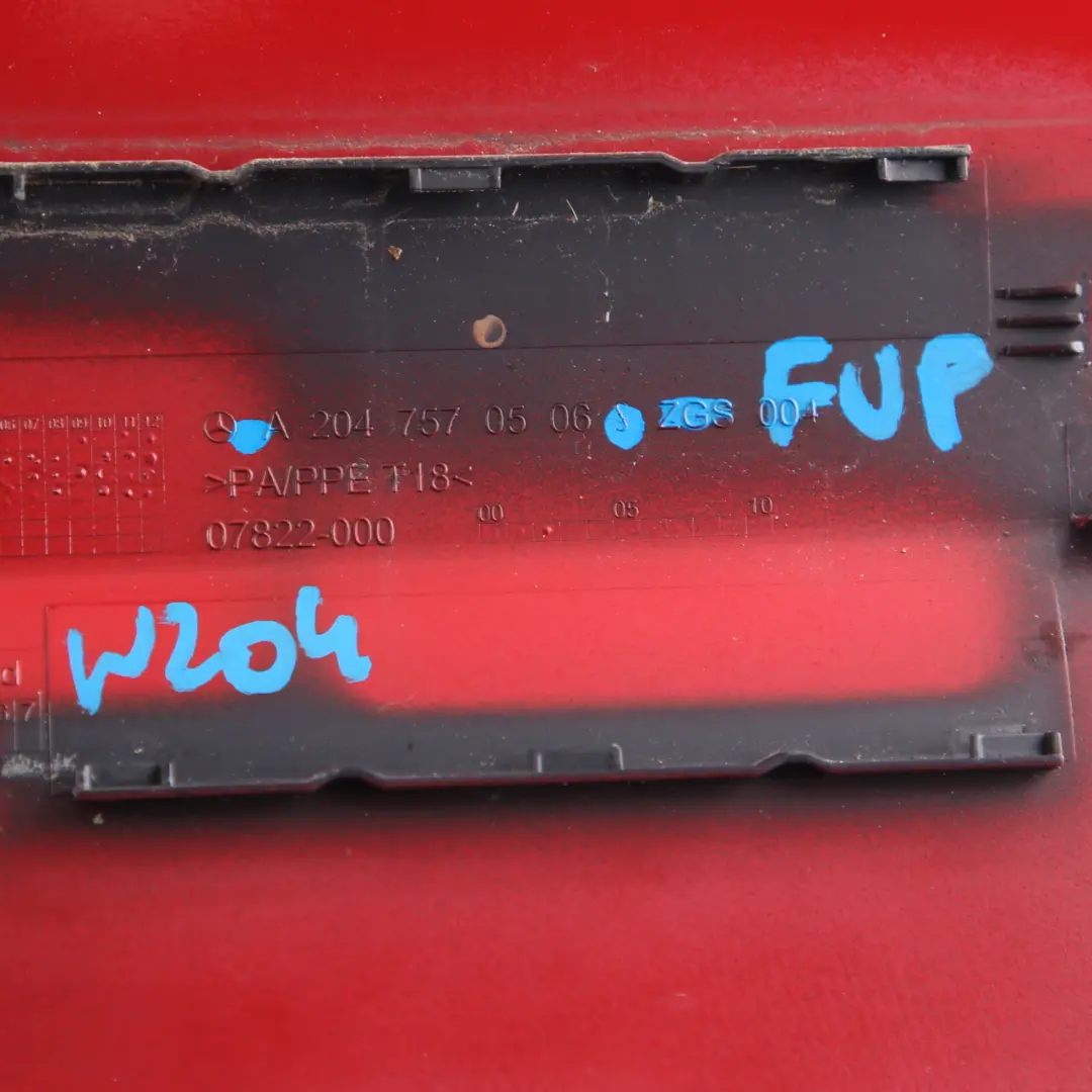 Flap Tank Cap Cover Fueropal to Mercedes W204 Fuel with Part number A2047570506 Mercedes W204 Fuel Flap Tank Cap Cover Fueropal - SKU A2047570506-FUP - Part number A2047570506