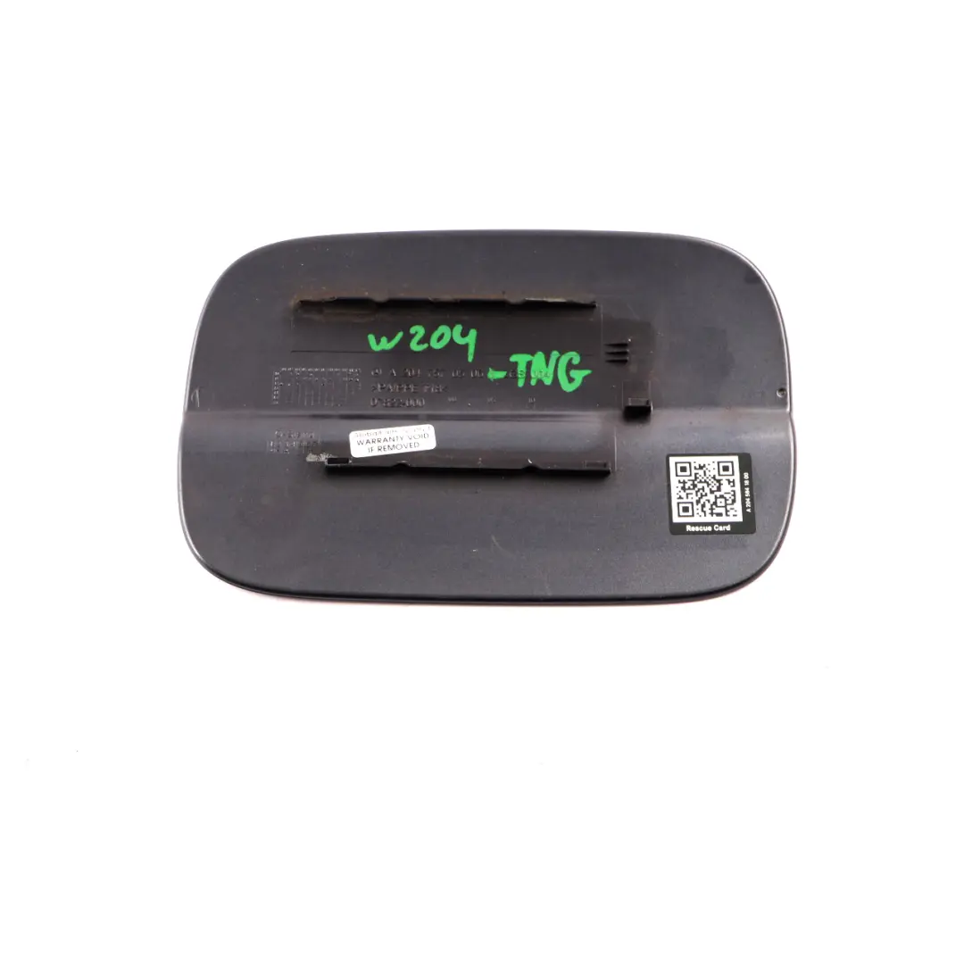 Filler Flap Cover Cap Tenorite Grey - 755 to Mercedes W204 Coupe Fuel with Part number A2047570506 Mercedes W204 Coupe Fuel Filler Flap Cover Cap Tenorite Grey - 755 - SKU A2047570506-TNG - Part number A2047570506