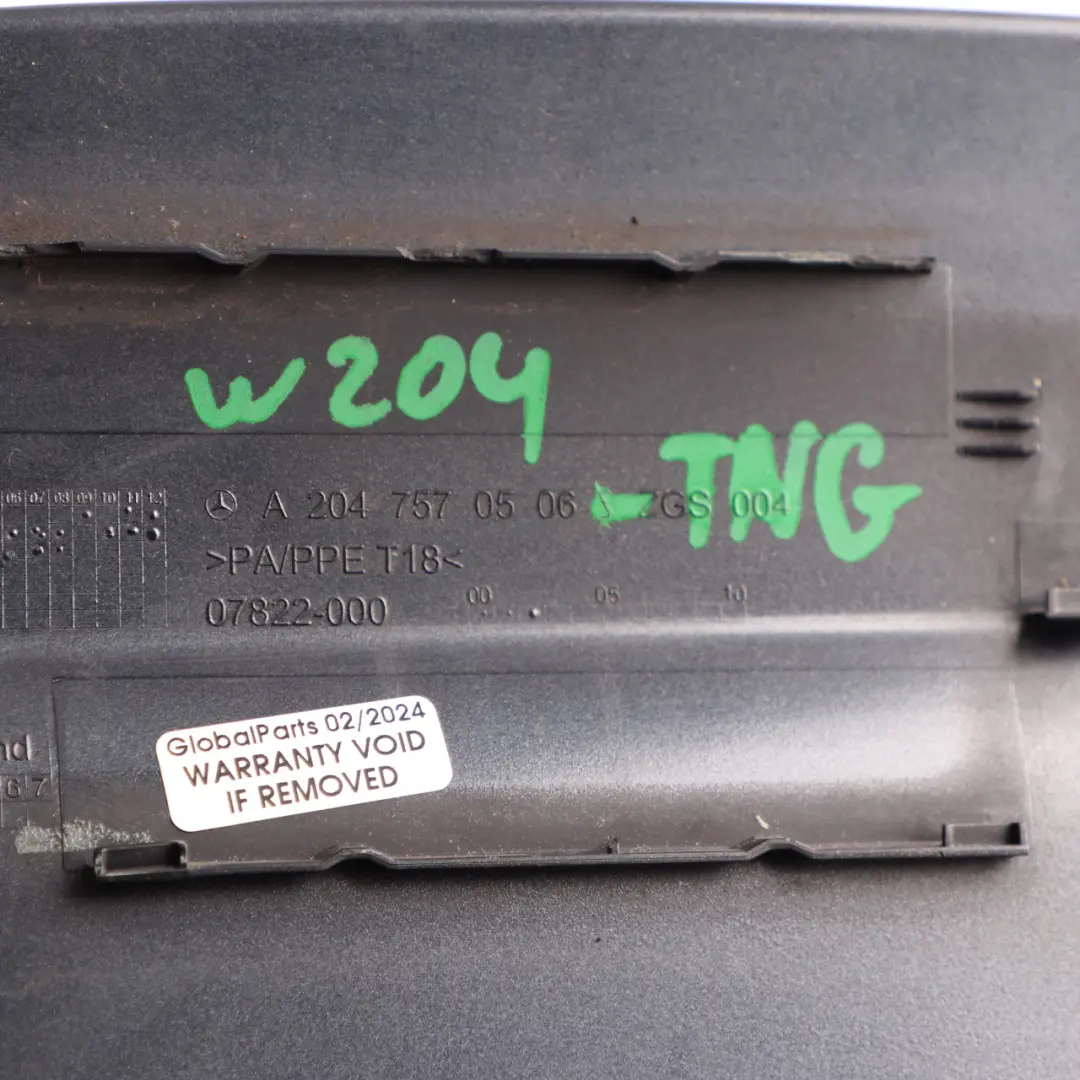 Filler Flap Cover Cap Tenorite Grey - 755 to Mercedes W204 Coupe Fuel with Part number A2047570506 Mercedes W204 Coupe Fuel Filler Flap Cover Cap Tenorite Grey - 755 - SKU A2047570506-TNG - Part number A2047570506