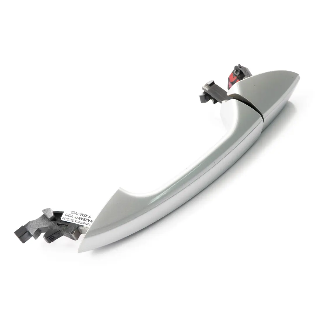 Mercedes W204 Door Grab Handle Left N/S Outside Polar Silver Metallic - 761 - SKU A2047600170-PLS - Part number A2047600170