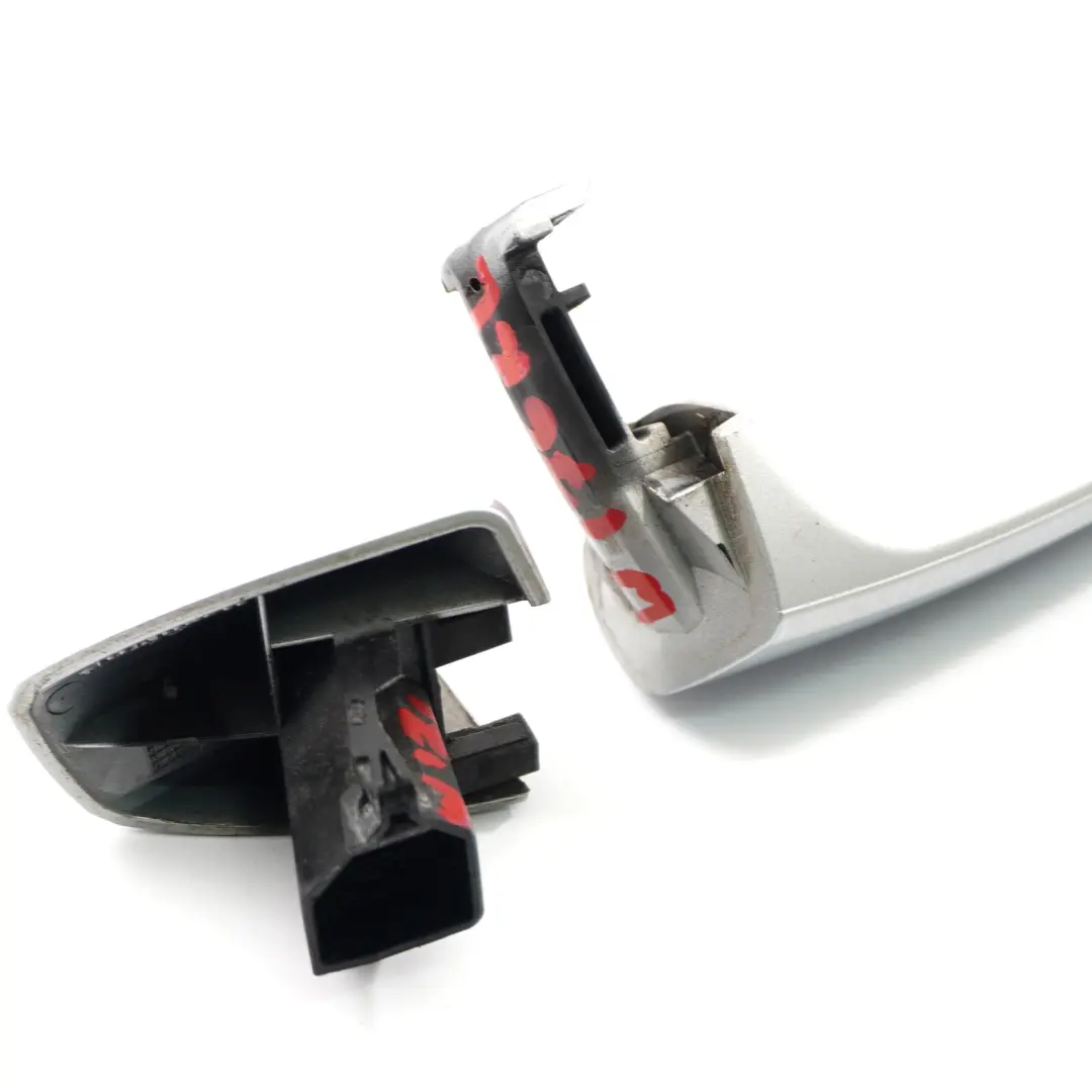 Door Grab Handle Left N/S Outside Polar Silver Metallic - 761 to Mercedes W204 with Part number A2047600170 Mercedes W204 Door Grab Handle Left N/S Outside Polar Silver Metallic - 761 - SKU A2047600170-PLS - Part number A2047600170