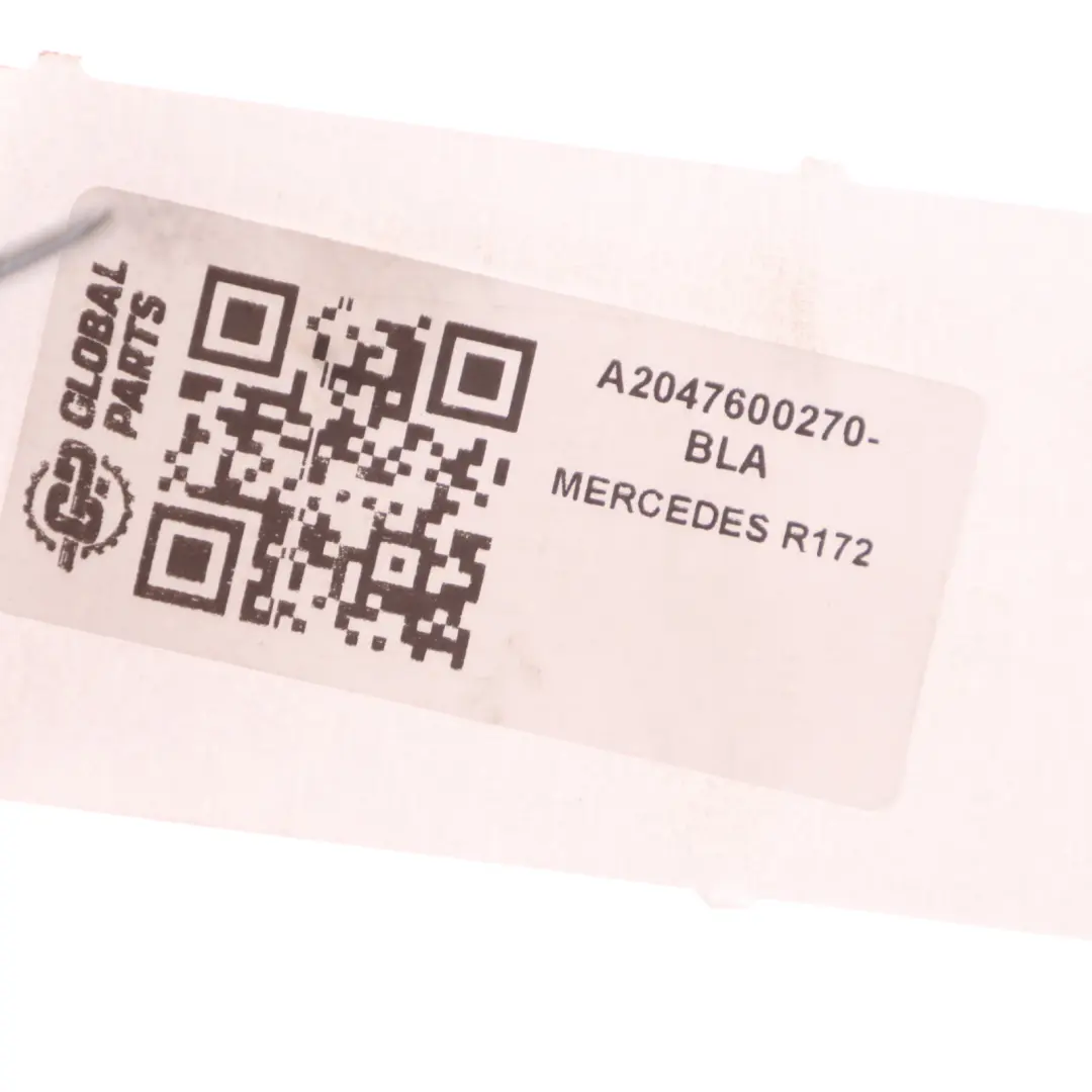  Door Handle Mercedes W176 W204 Grab Front Right O/S Outside Schwarz Black - 040 - SKU A2047600270-BLA - Part number A2047600270