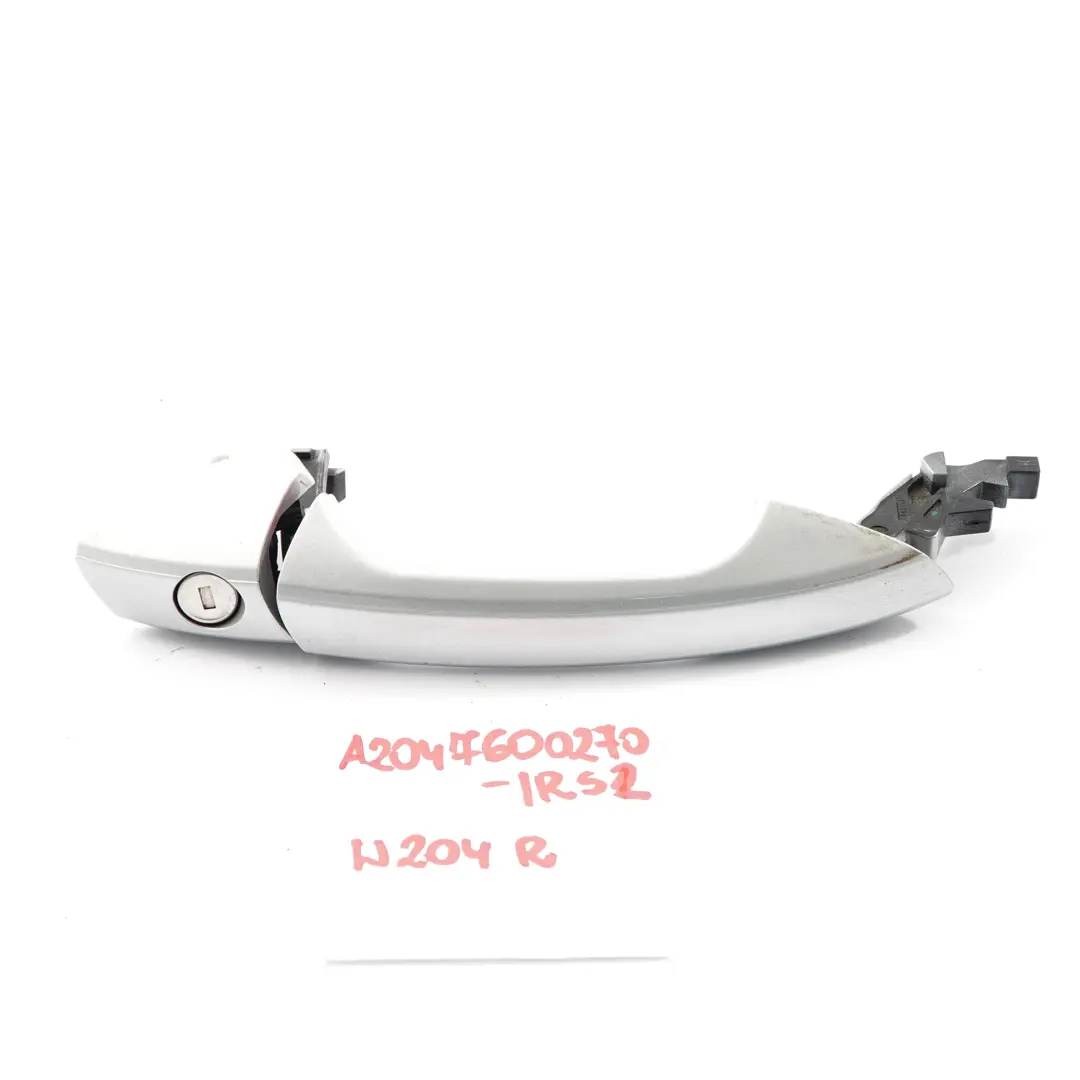  Door Handle Mercedes W204 W207 Grab Front Front Right O/S Iridium Silver - 775 - SKU rhd-A2047600270-IRS2 - Part number A2047600270