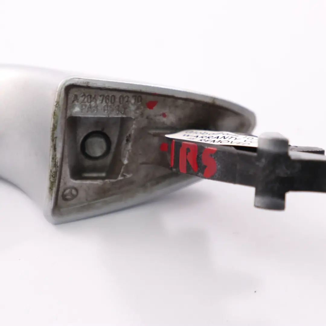 Poignée de porte Mercedes W176 W204 Rear Right Iridium Silver 775 - SKU A2047600270-IRS - Numéro de pièce A2047600270