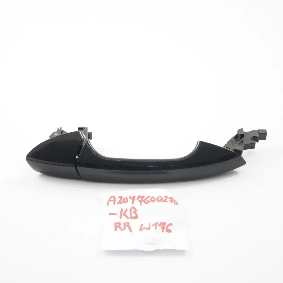  Maniglia porta Mercedes W176 W204 Destra Esterno Kosmos Nero - 191 - SKU A2047600270-KB - Numero di parte A2047600270