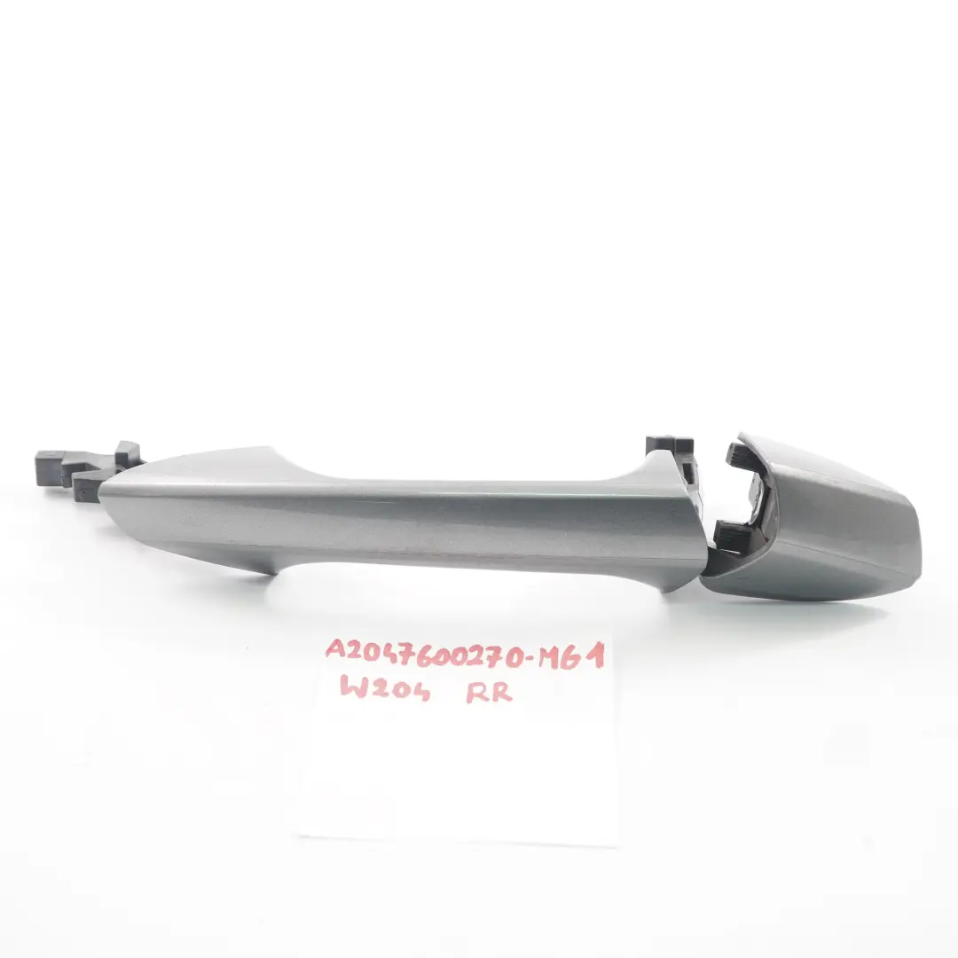  Maniglia porta Mercedes W176 W204 posteriore destra esterna Grigio Montagna 787 - SKU A2047600270-MG1 - Numero di parte A2047600270